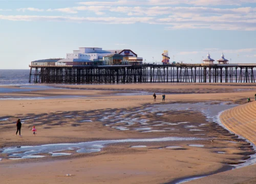 Blackpool Beach Day Trip